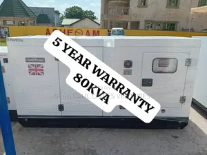 Licensed 80kva Perkins Diesel Silent Perkins Genset 80kva