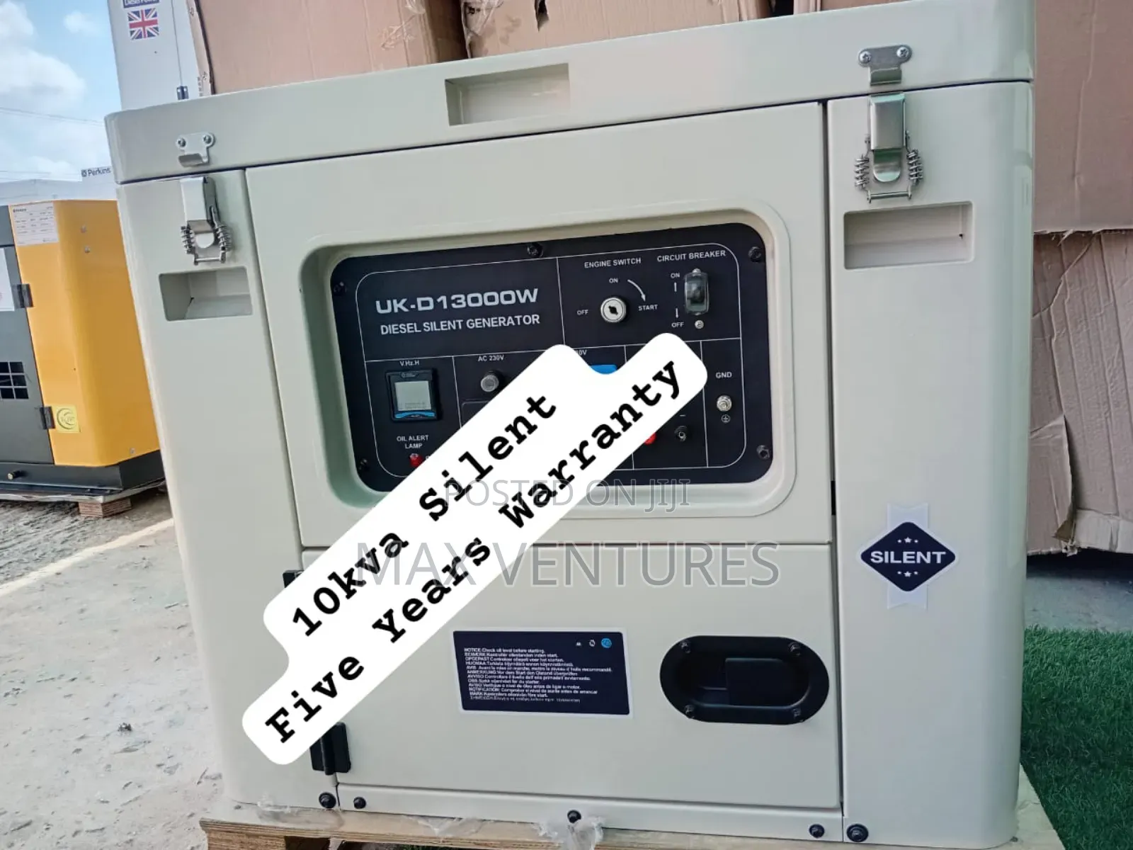 Uk New Model 10kva Diesel Powered Generator Quiet Operating