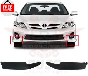 Toyota Corolla Sports 2012 2013 Front Bumper Spoilers Pair