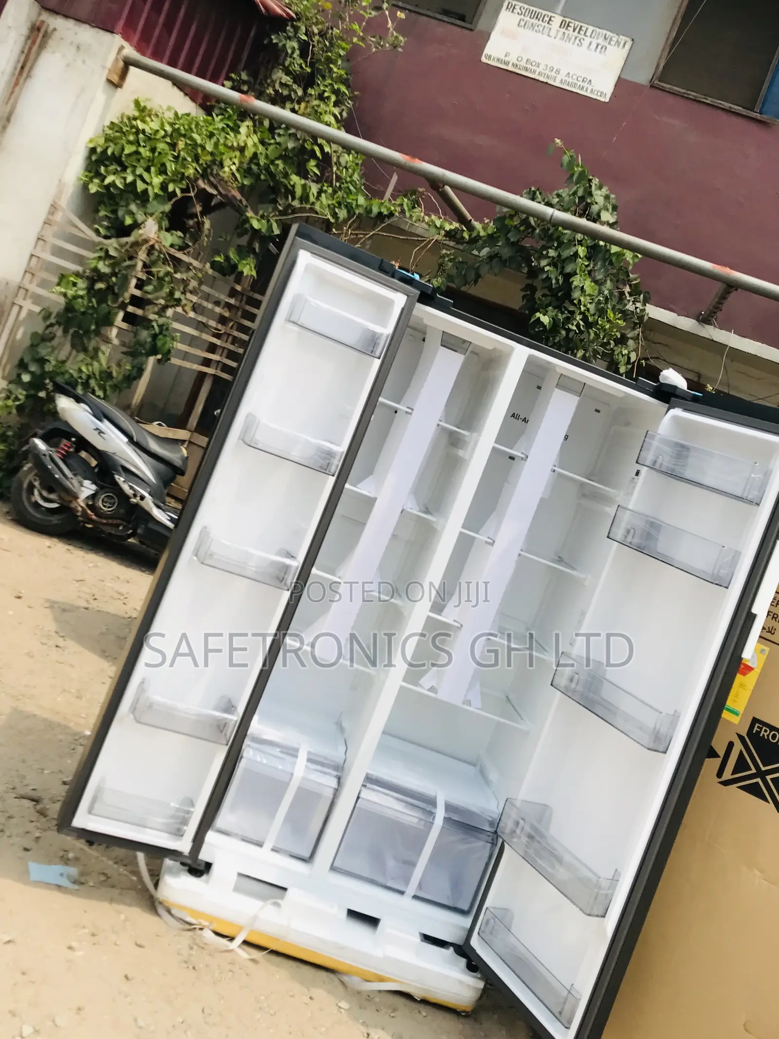 High Quality Samsung 583 Liters Sidebyside Gray Fridge
