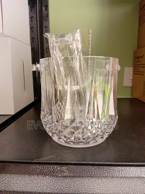 1.2l Crystal Ice Bucket With Ton