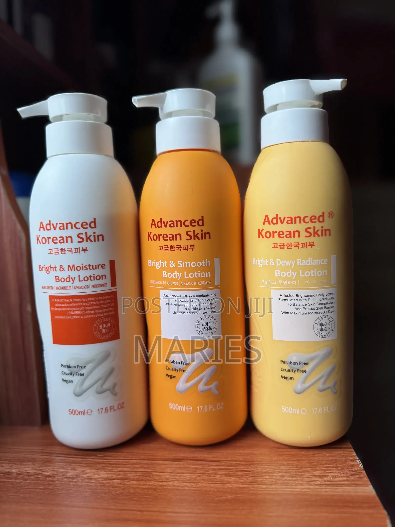 Advance Korea Lotions
