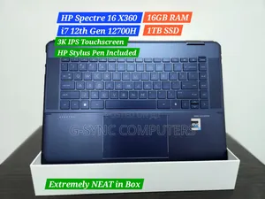 Laptop HP Spectre X360 16GB Intel Core i7 SSD 1T