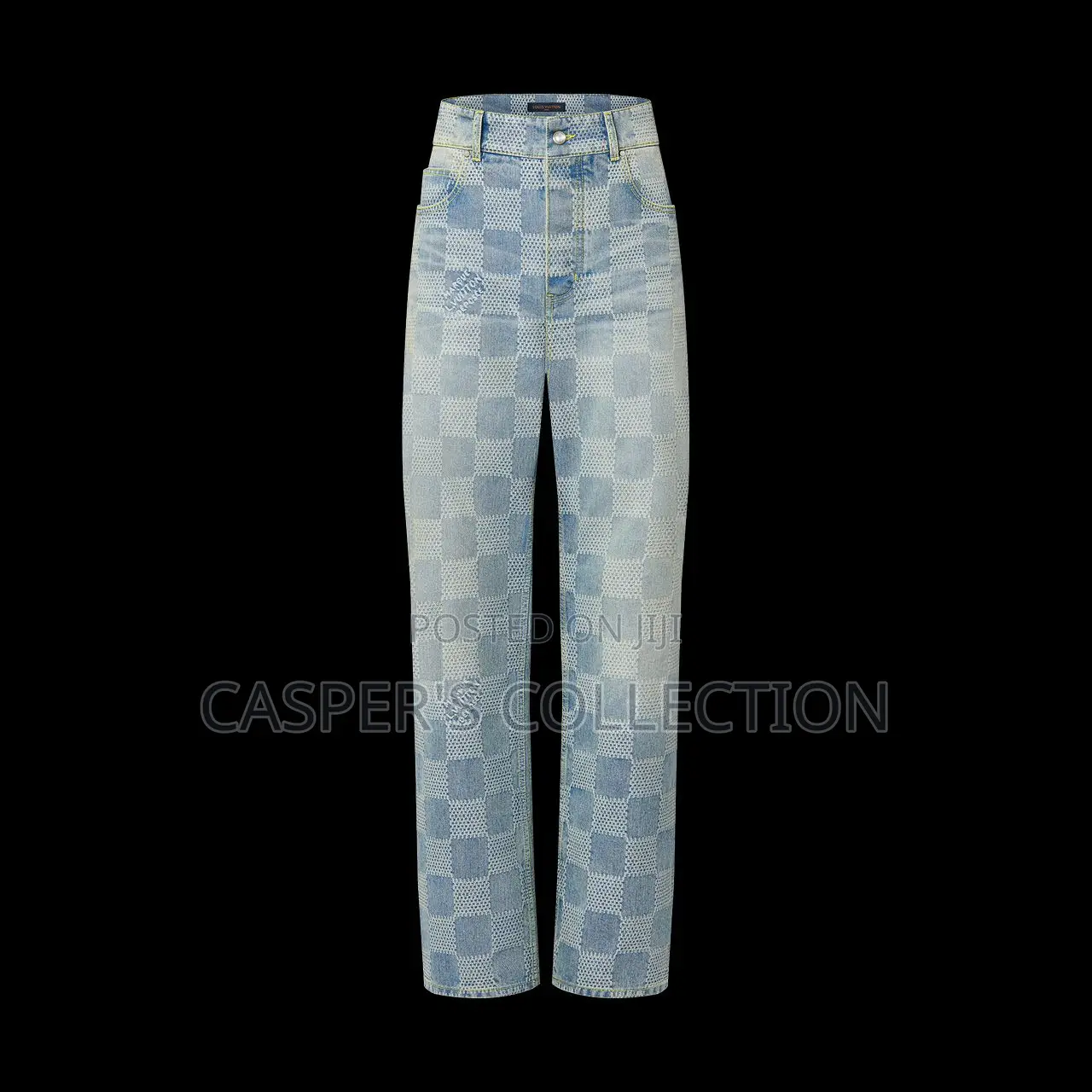 Louis Vuitton Damier Denim Skate Pants