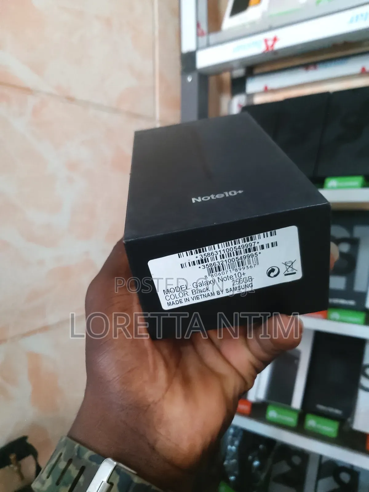 New Samsung Galaxy Note 10 Plus 256 GB Black