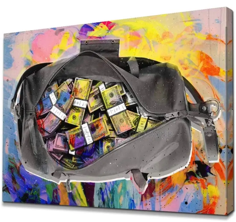 Graffiti Wall Arts Frame Canvas Decor