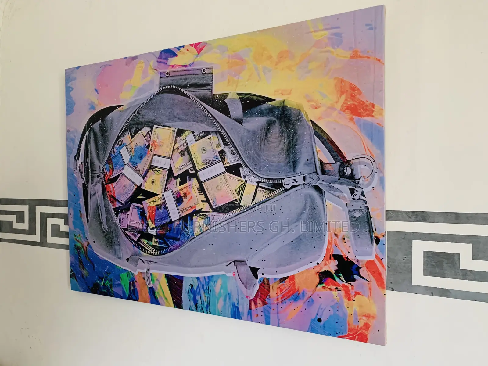 Graffiti Wall Arts Frame Canvas Decor