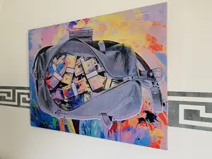 Graffiti Wall Arts Frame Canvas Decor
