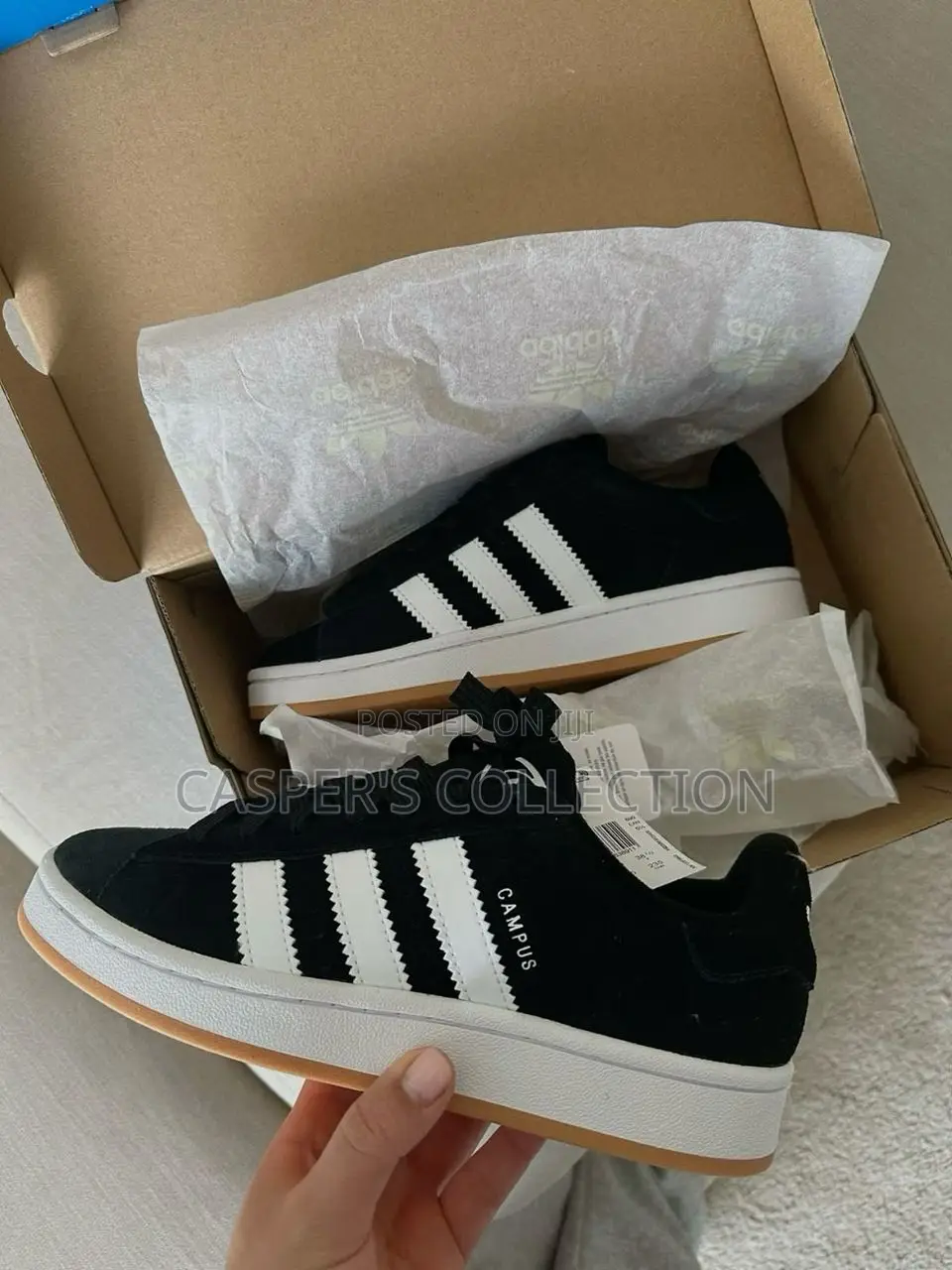 Adidas Campus 00s Black White Gum