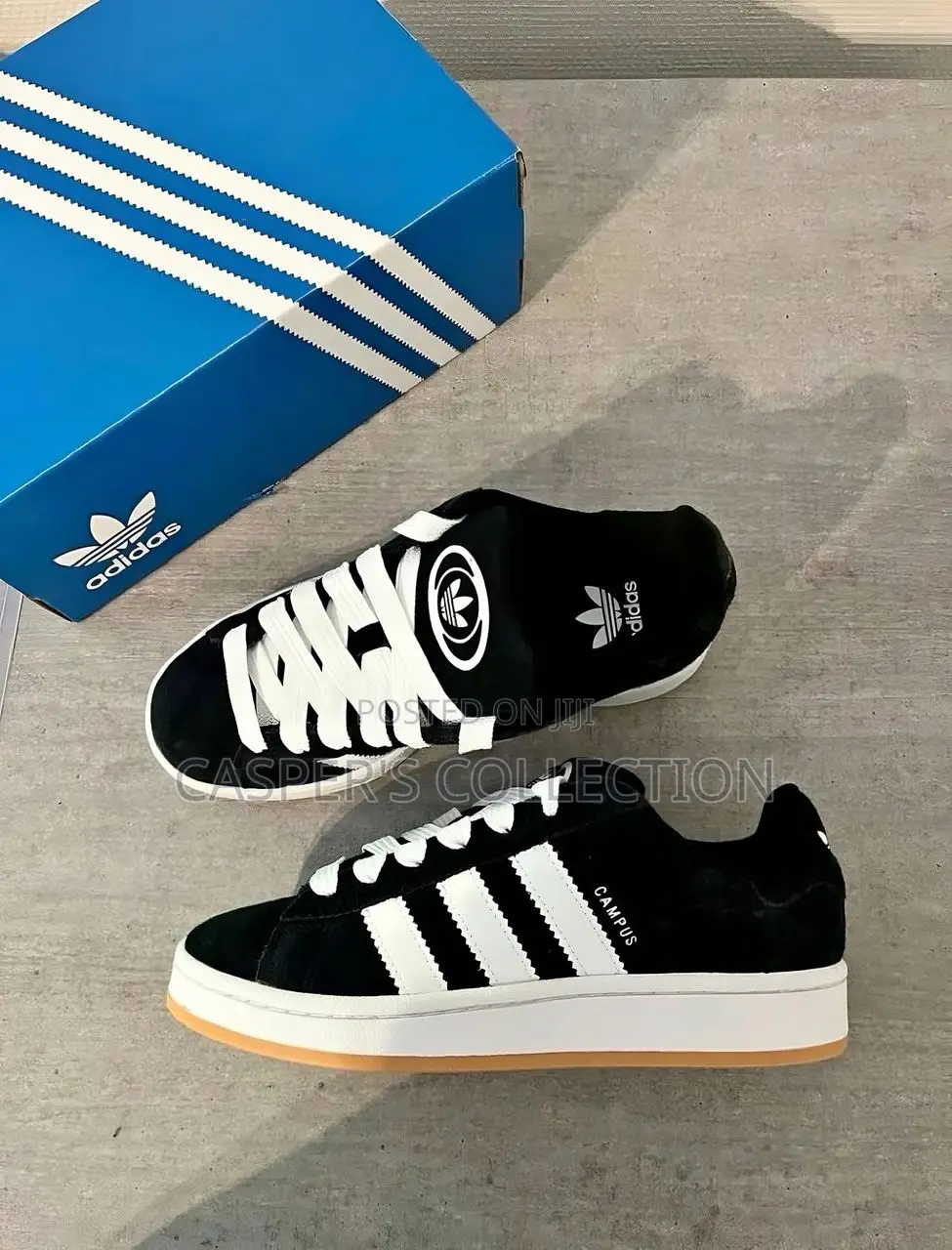 Adidas Campus 00s Black White Gum