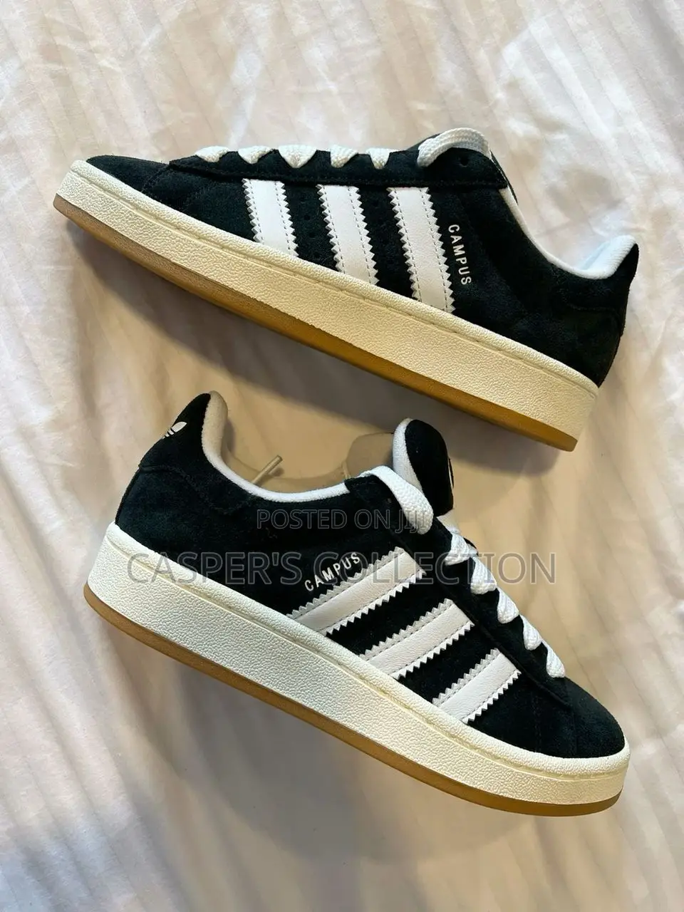 Adidas Campus 00s Black White Gum