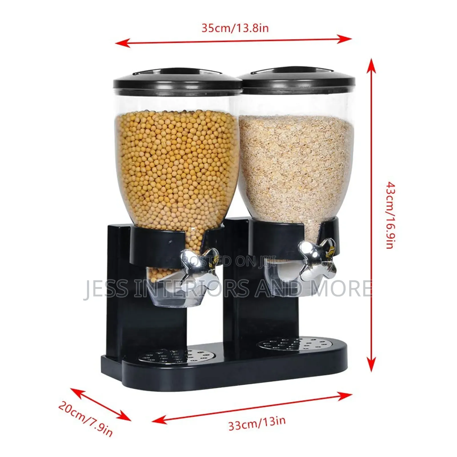 Double Cereal Dispenser