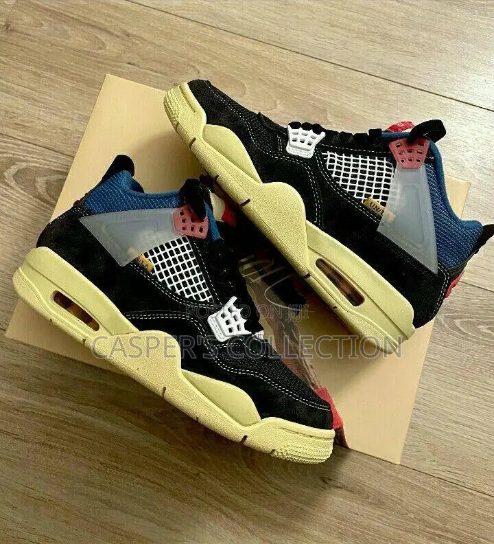 Air Jordan 4 Retro Union Off Noir