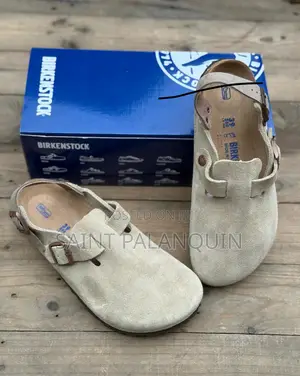 Suede Boston Sandals