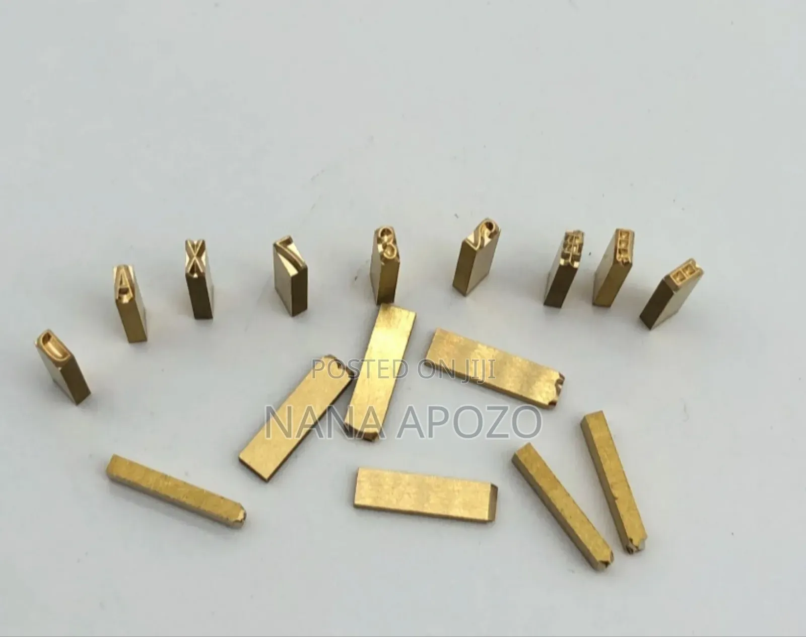 Extra Brass Letters for Coding
