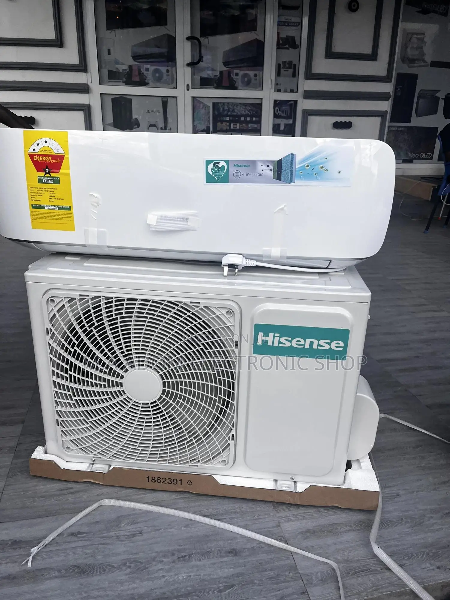 Very Cheap Hisense 1/5 Ac With R410 Gas