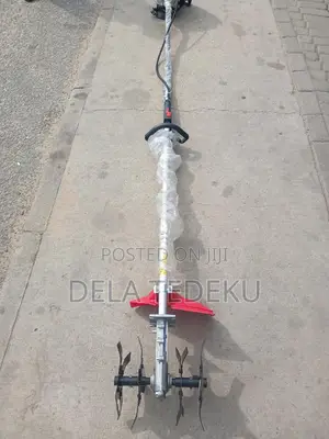 4-Stroke Back Pack Bush Cutter + Tiller, Blade,And Trimmer