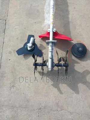4-Stroke Back Pack Bush Cutter + Tiller, Blade,And Trimmer