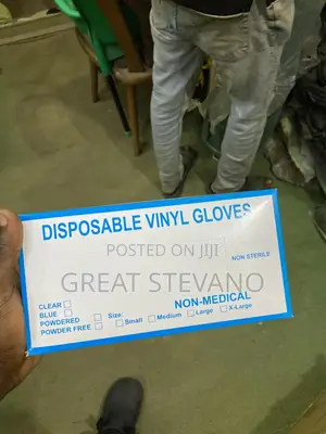 Vinyl Disposal Hand Gloves