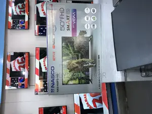 Nasco 50 Inches Tv Smart Brand New Available as Seen