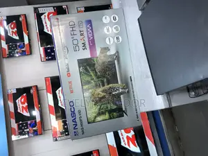 Nasco 50 Inches Tv Smart Brand New Available as Seen