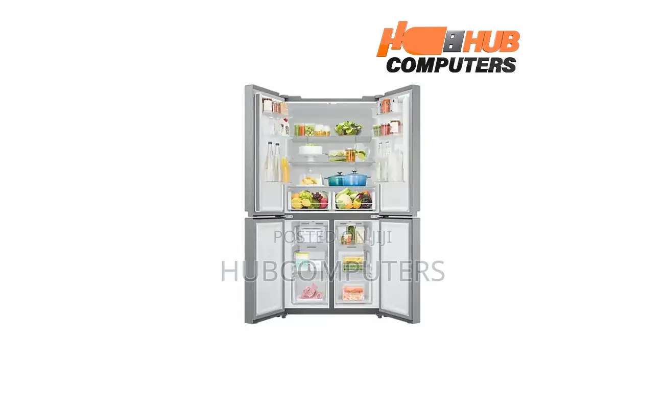 Samsung -Rf48a44000m9/G Fridge French Door 468ltrs Silver