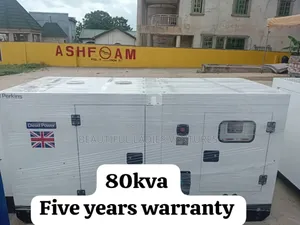 Polished Version 80kva 70000watts Perkins Diesel Silent Gen