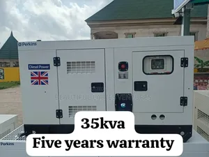 Polished Version 35kva 30000watts Perkins Diesel Silent Gen