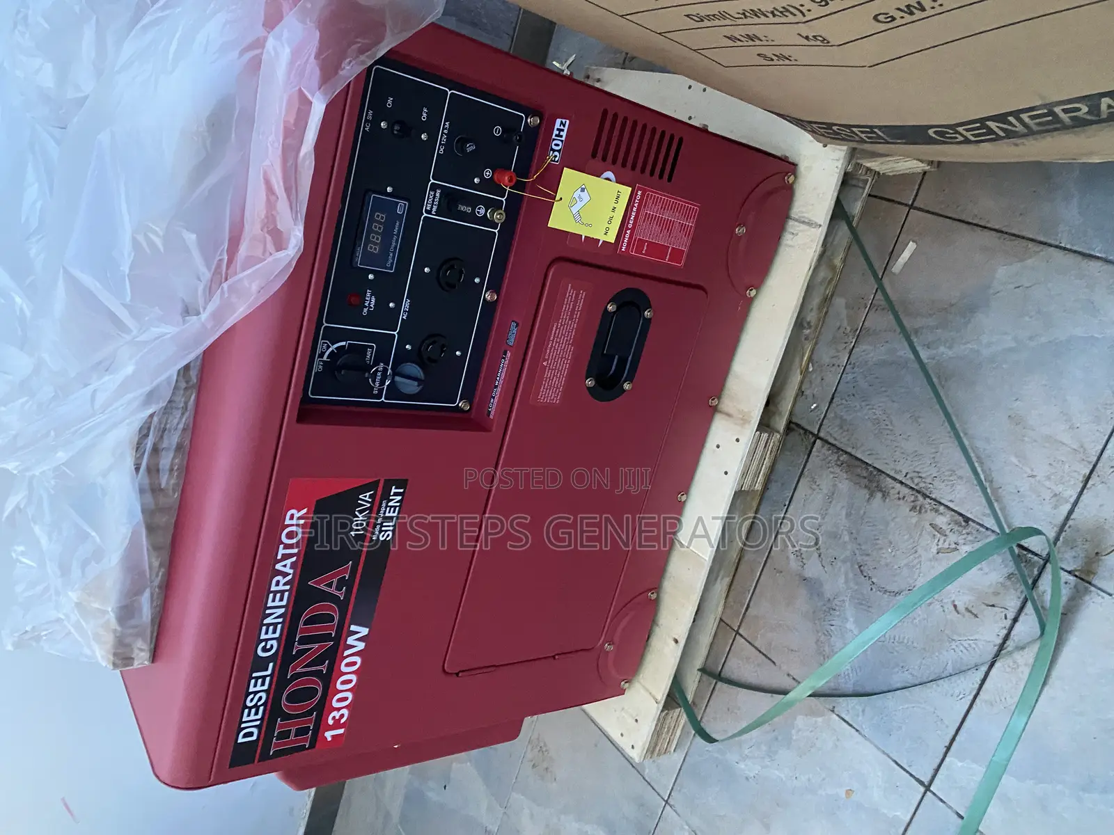 Japanese Honda 20liters Tank Diesel 10kva Generator New