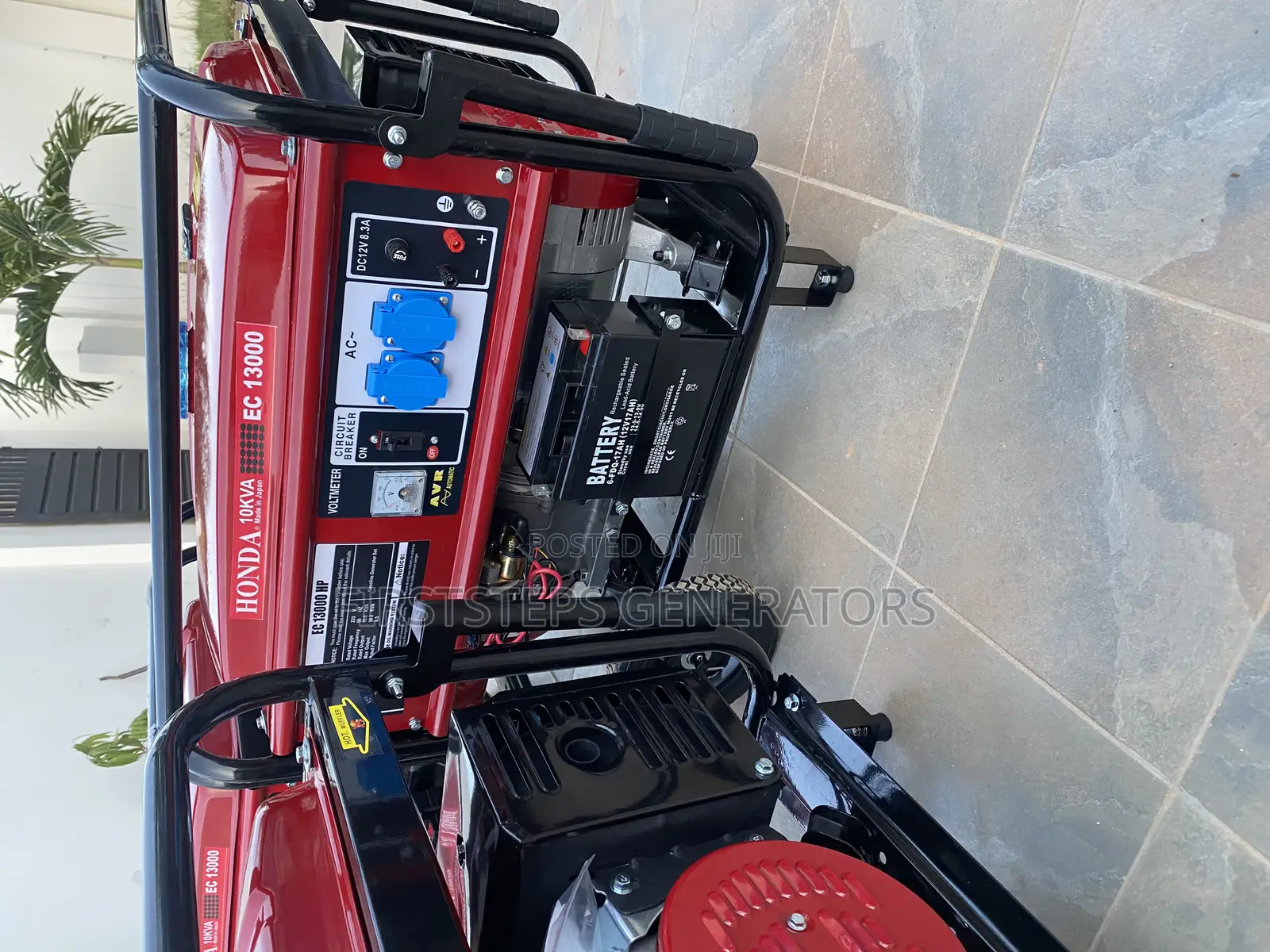 Honda Powered Machine Generator 25liters 10kva Ec13000w New