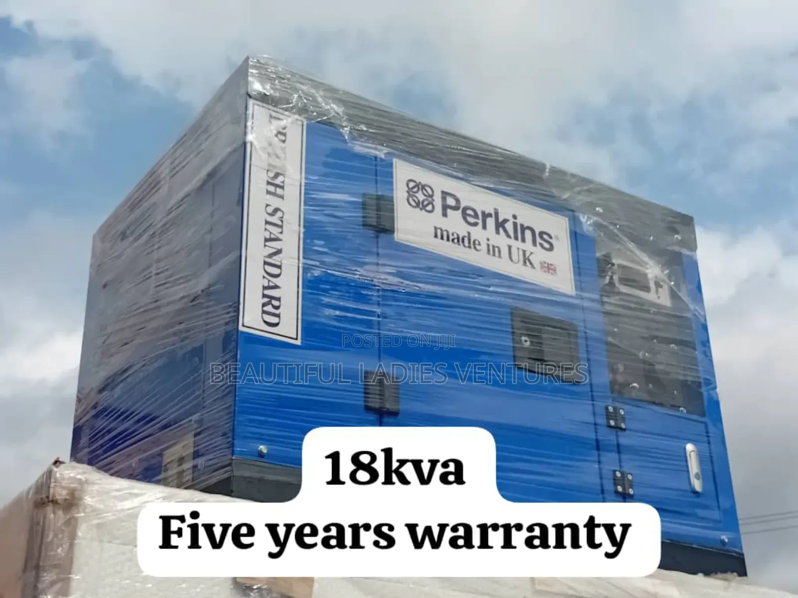 Polished Version 18kva 15000watts Perkins Diesel Silent Gen