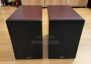 Philips Bookshelf Speaker Pair, Good Quality Sound Passive