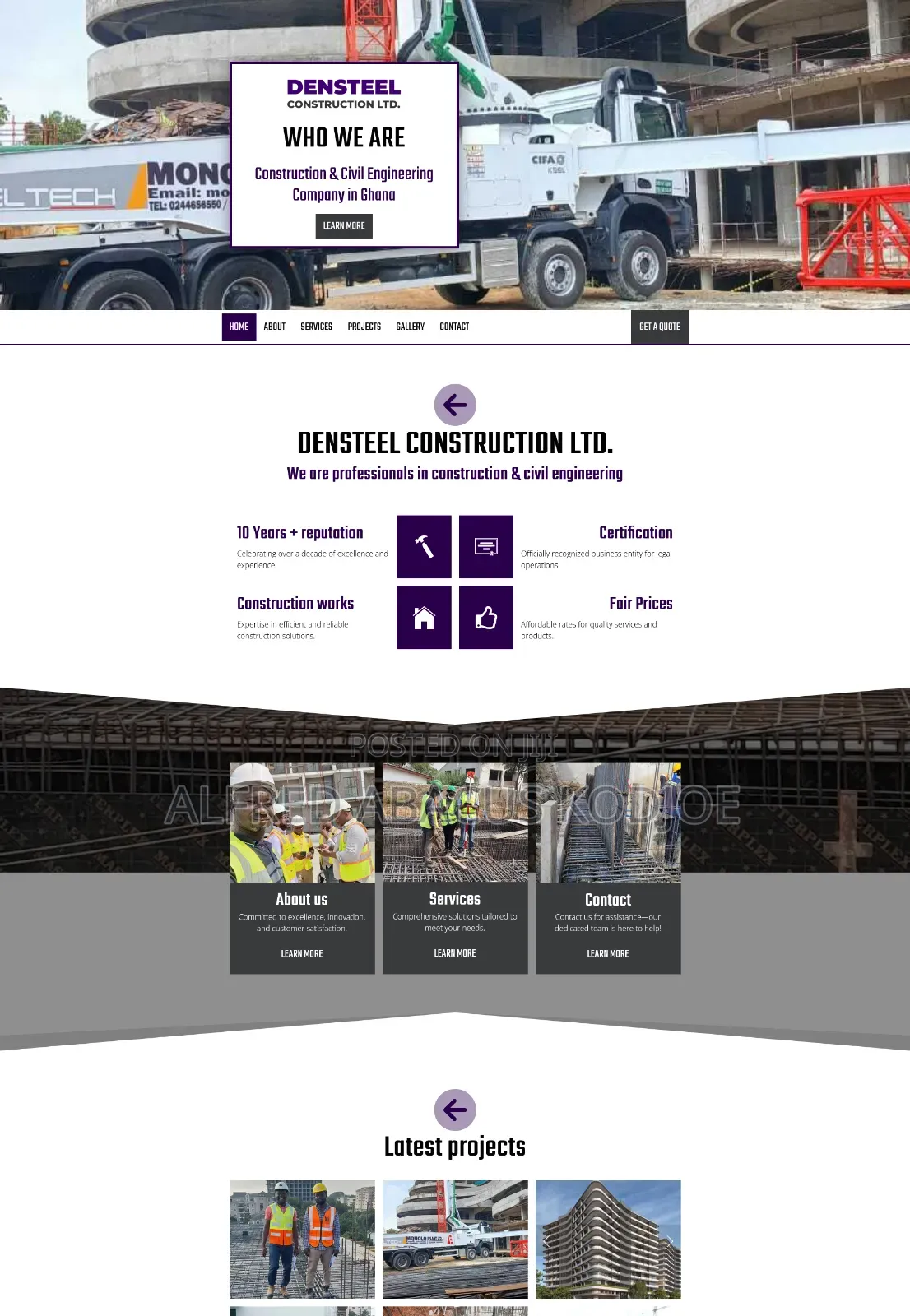 Professional Websites For Business, E-commerce, Dynamic Etc