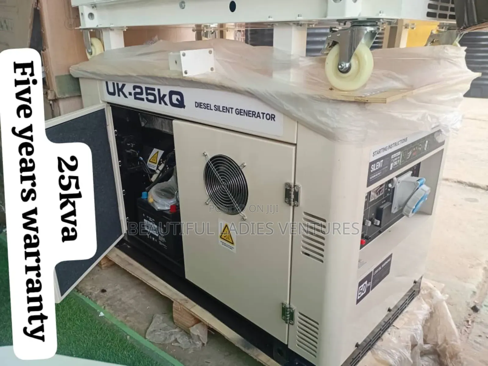 Uk-D 25kva 25000watts Diesel Generator Compact Design Uk