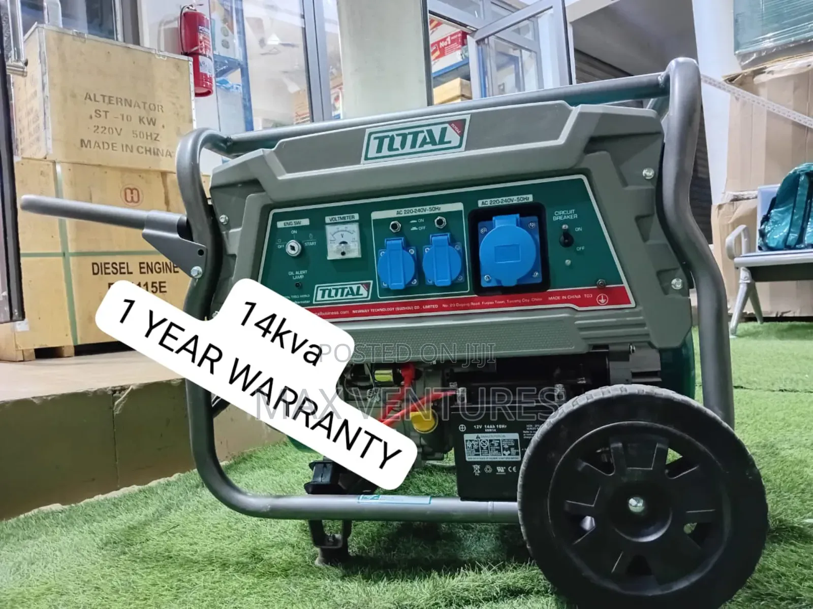 Total Optimised 14kva Gasoline Generator