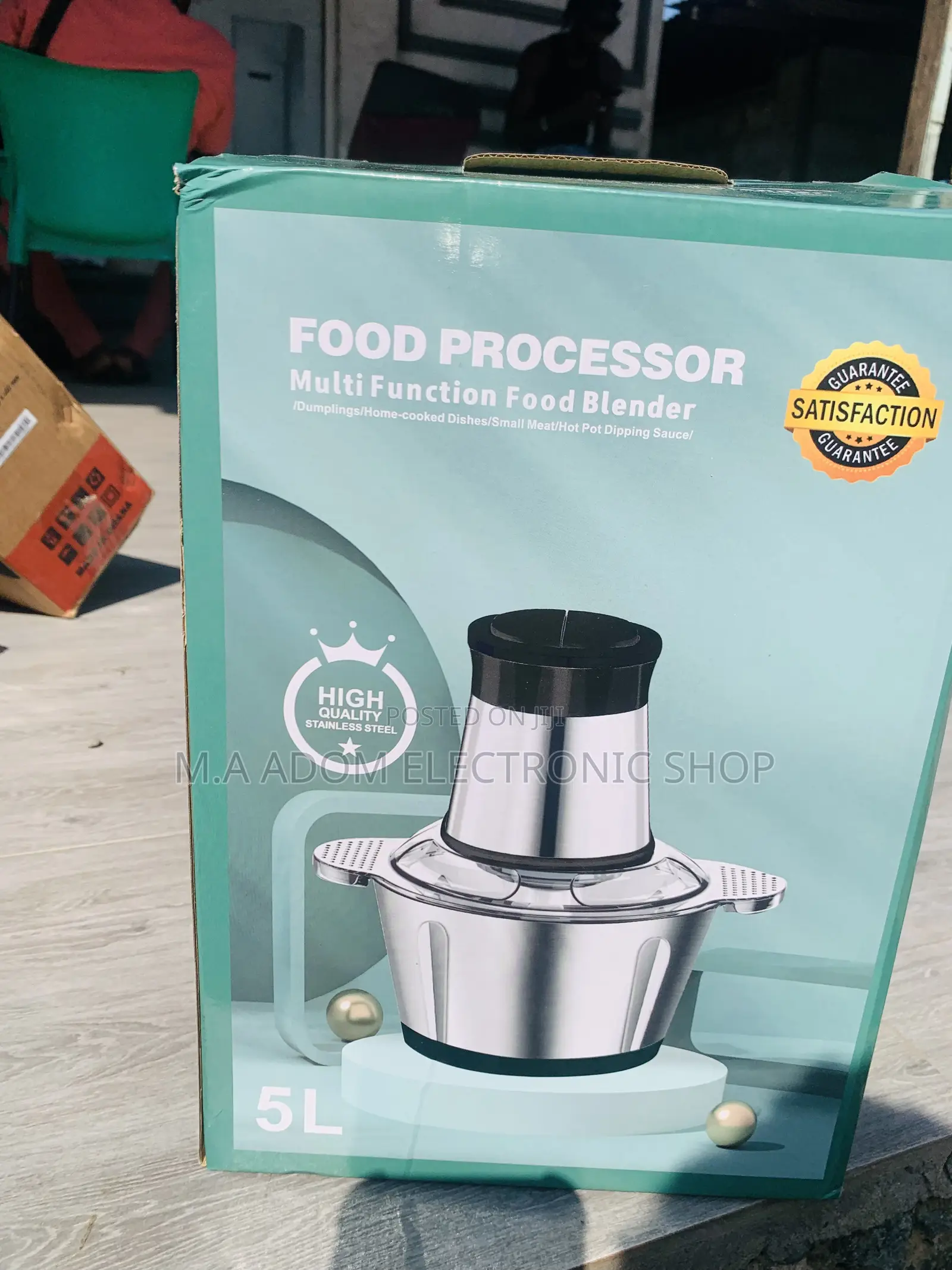 Durable Light Weight Food Processor 5 Litres