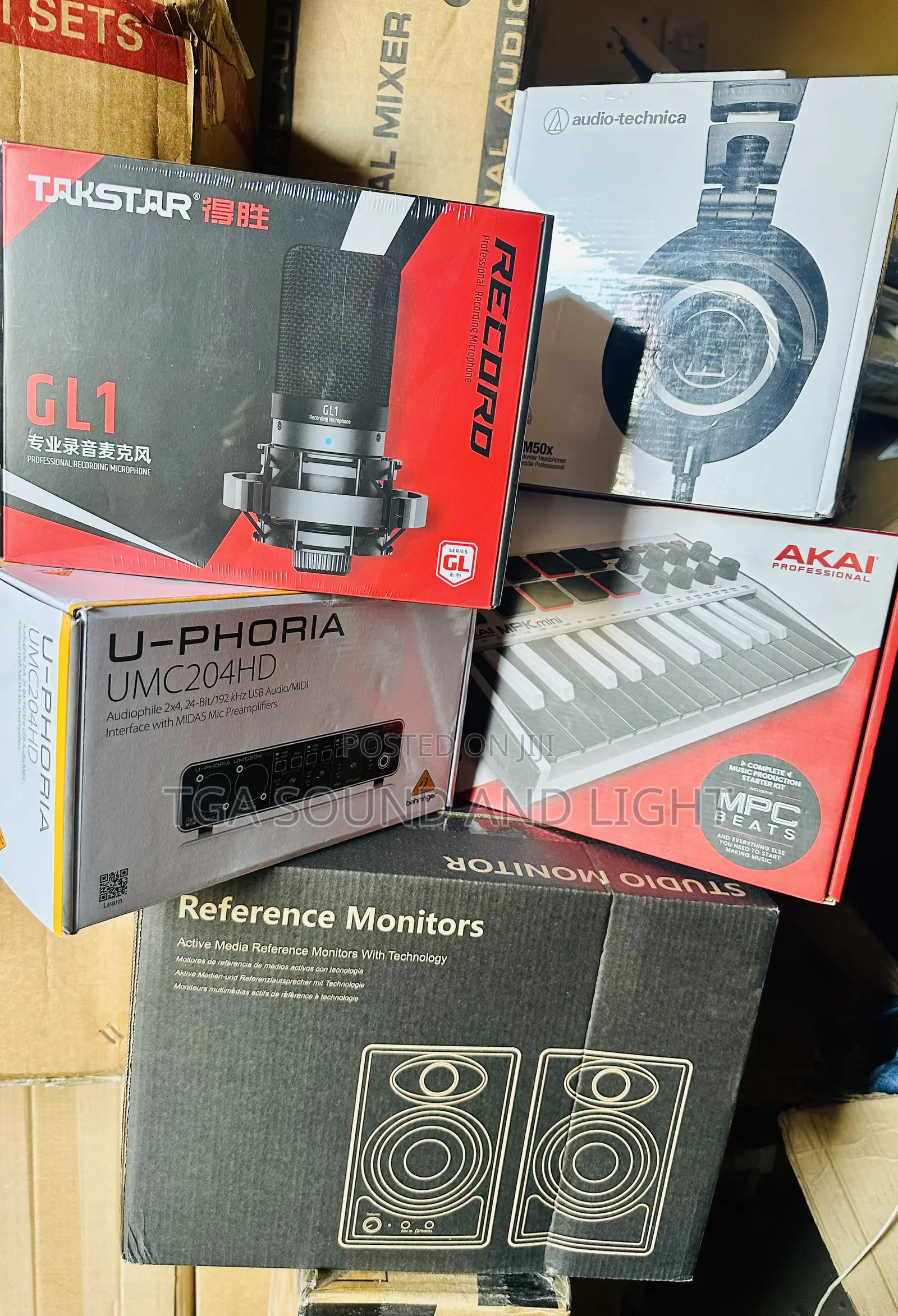 Portable Home Studio Set - [5 Pieces]