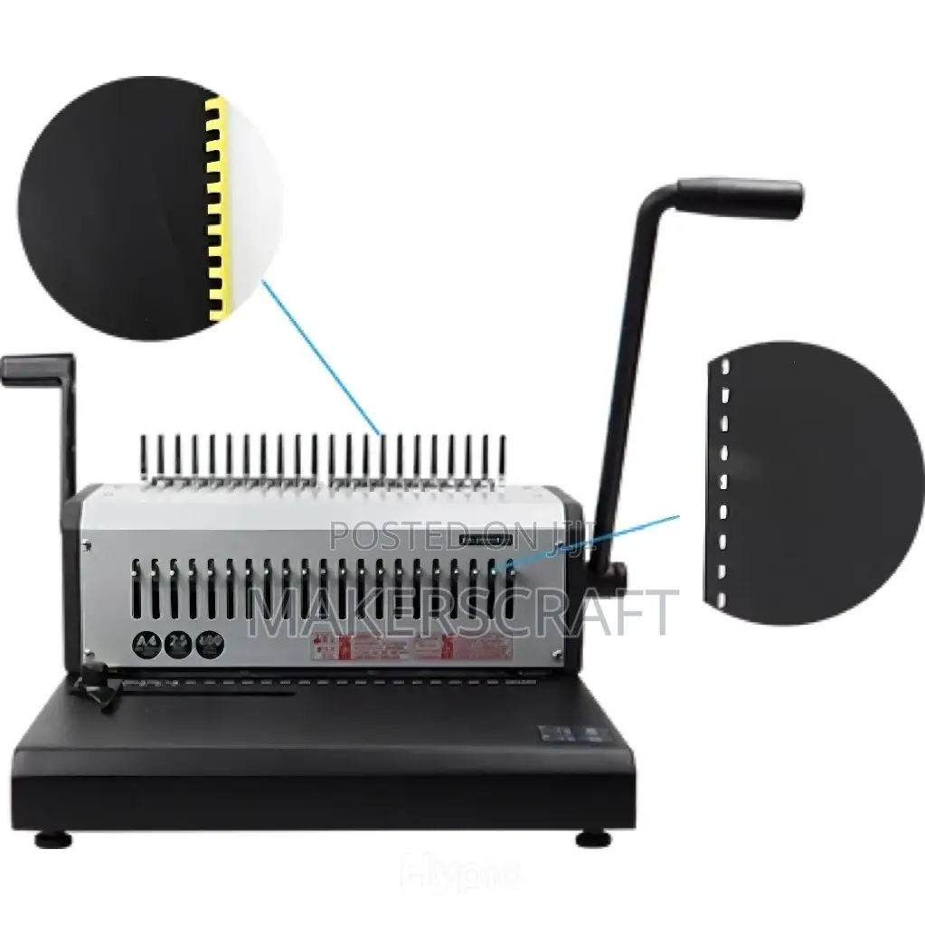 Heavy Duty Comb Binding Machine
