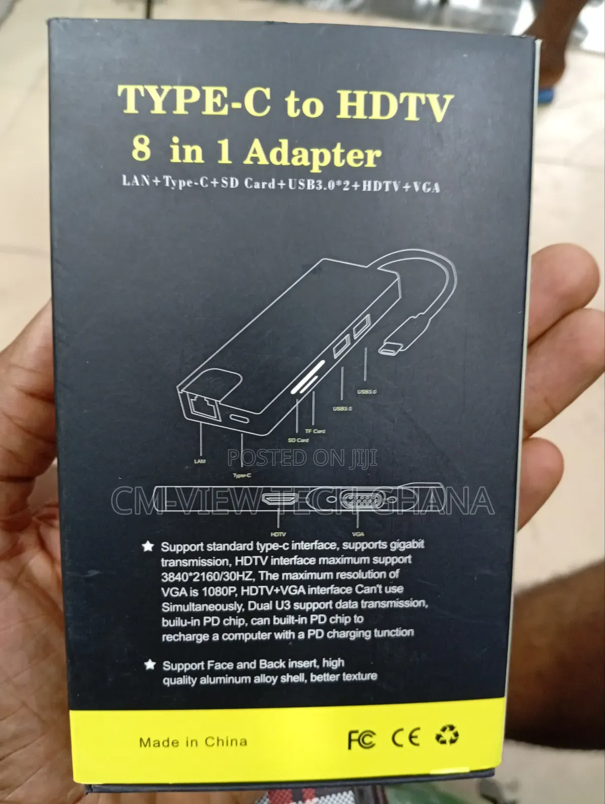 Type-C to HDTV (8 in 1)