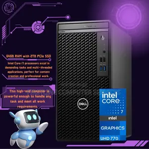New Desktop Computer Dell Optiplex 7010 MT 8GB Intel Core I7 SSD 512GB