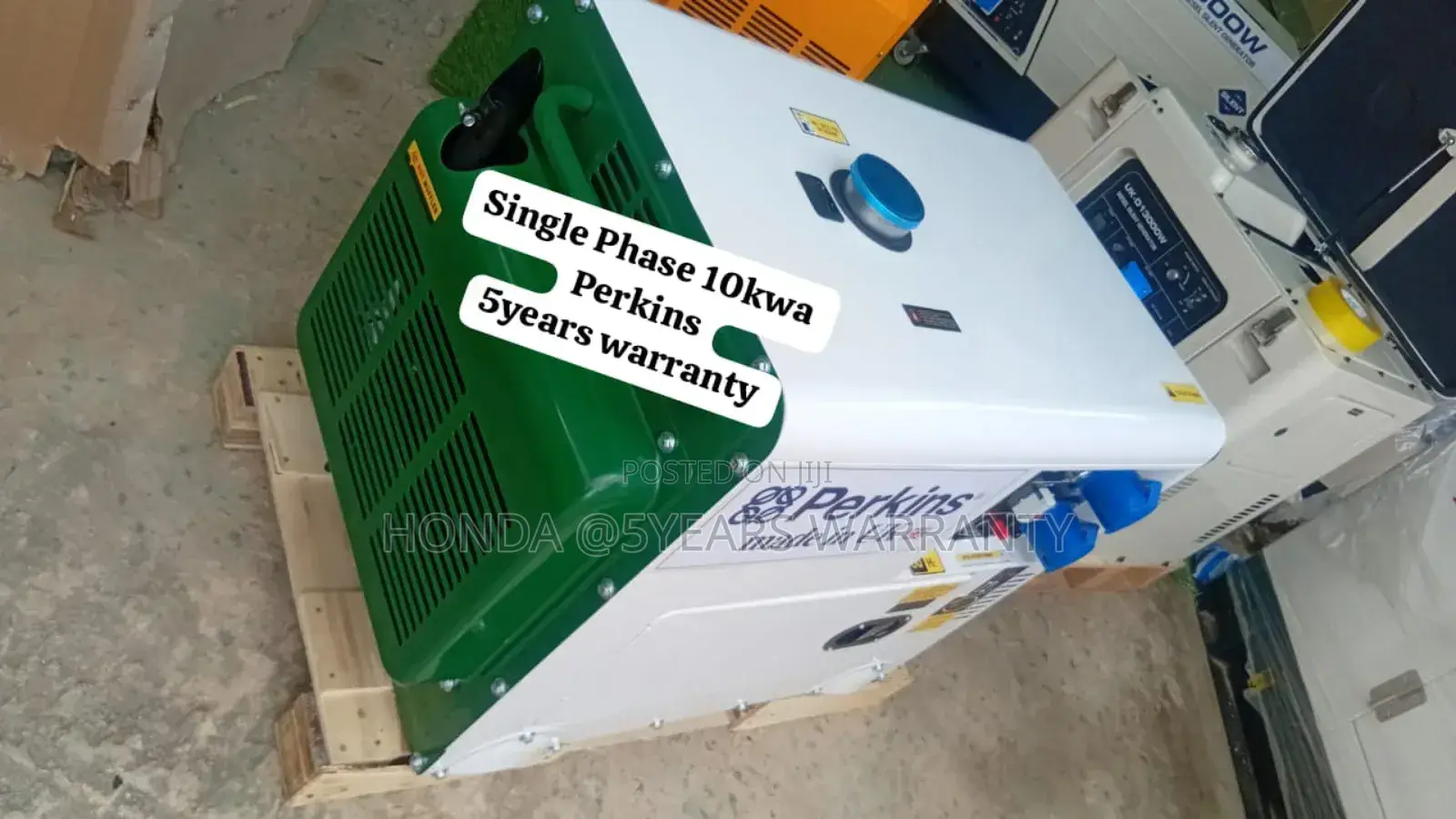 Energy Optimized Perkins 10kva 13000watts Diesel Generator