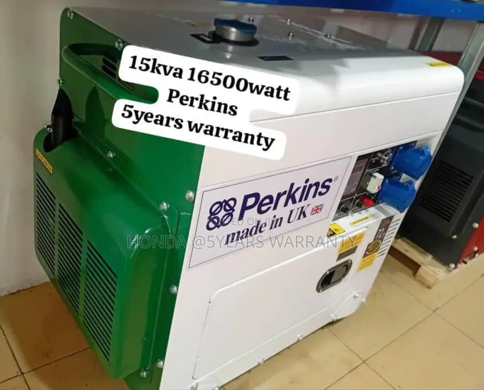 Energizing Success 15kva 16500watt Perkins Generator 15kva