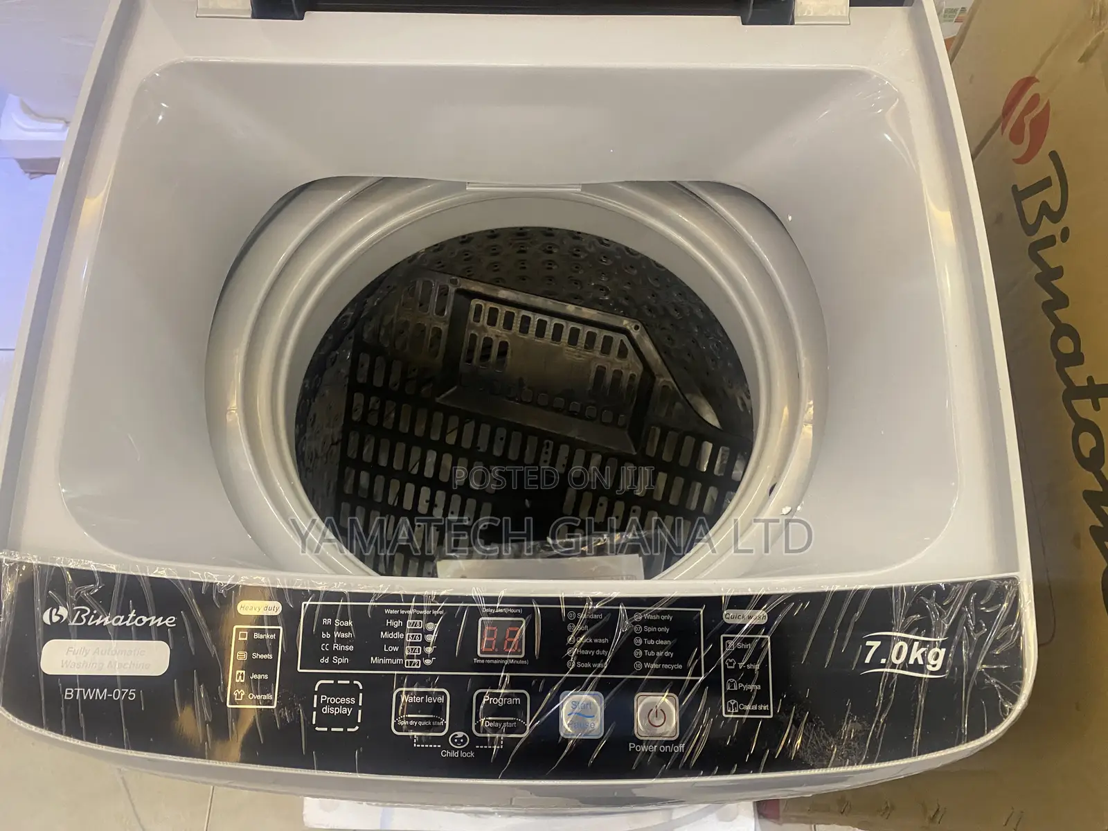 Binatone 7kg Fully Automatic Washing Machine