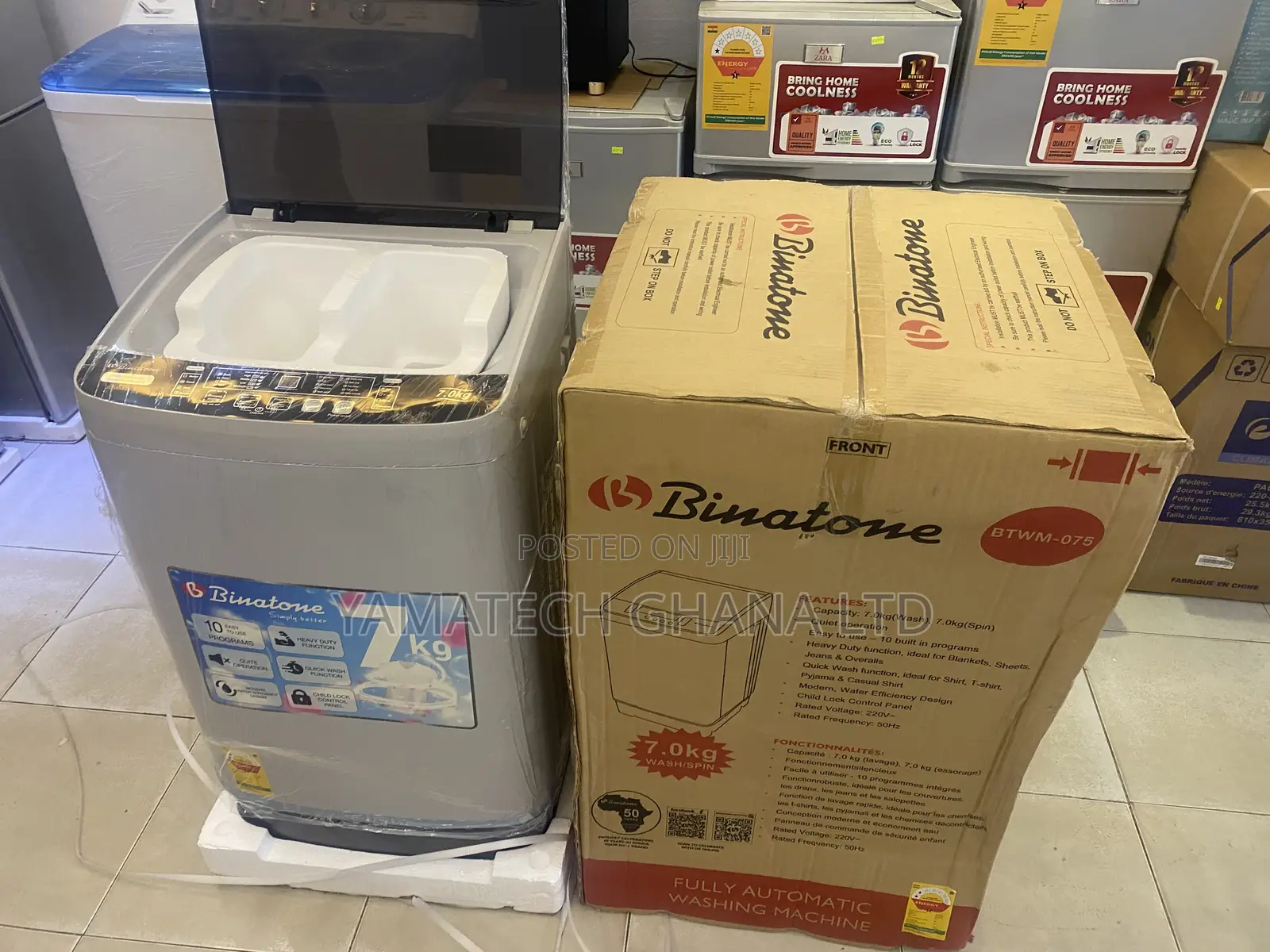 Binatone 7kg Fully Automatic Washing Machine