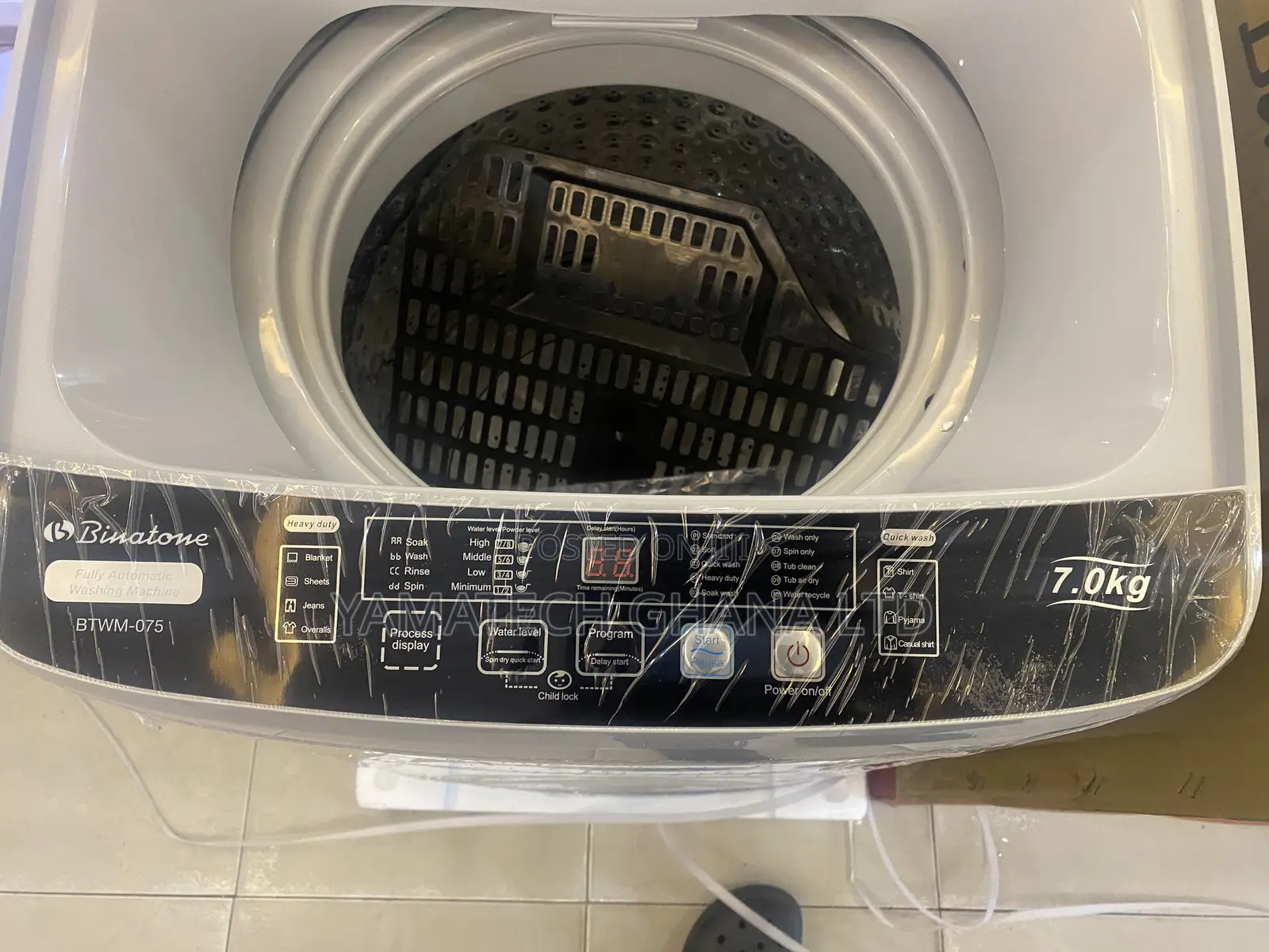 Binatone 7kg Fully Automatic Washing Machine