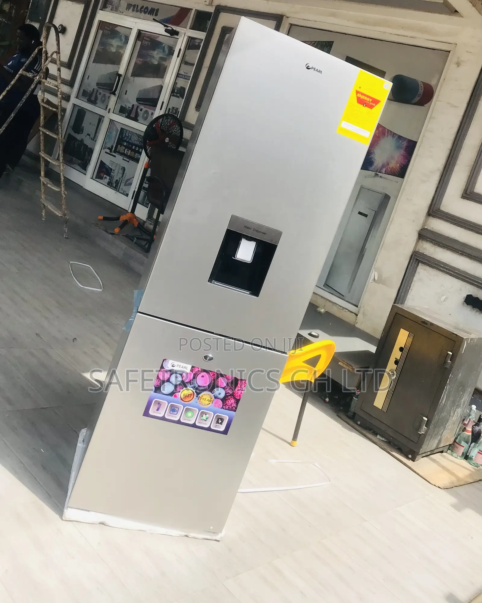 Super Best Pearl Bottomfreezer 309l Grey Doubledoor Fridge