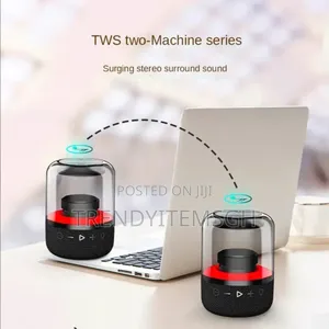 Portable Wireless Speaker With Led Light