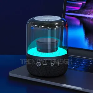 Portable Wireless Speaker With Led Light