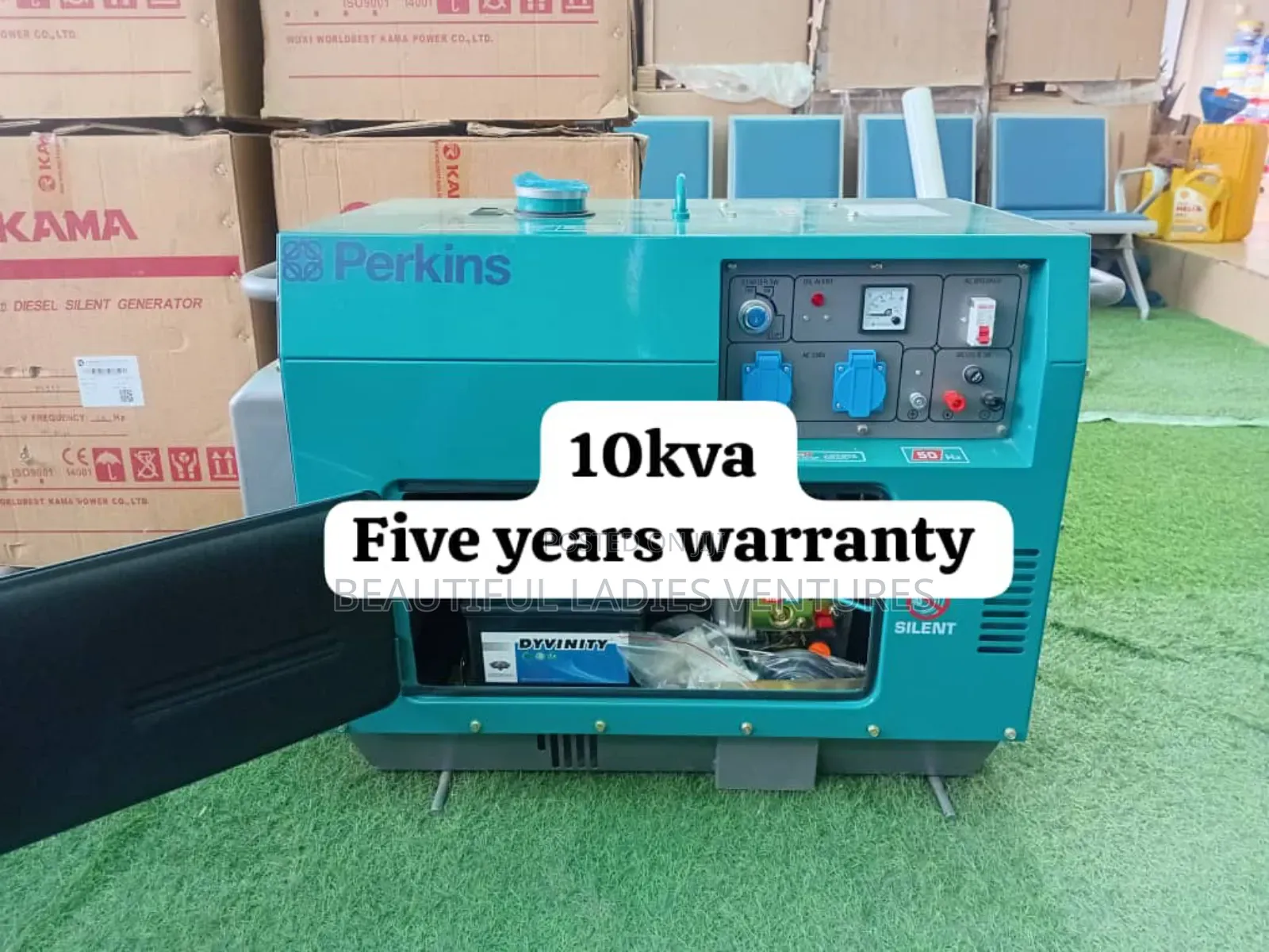 Large Fuel Capacity 10kva Perkins Uk Standard 10kva Genset