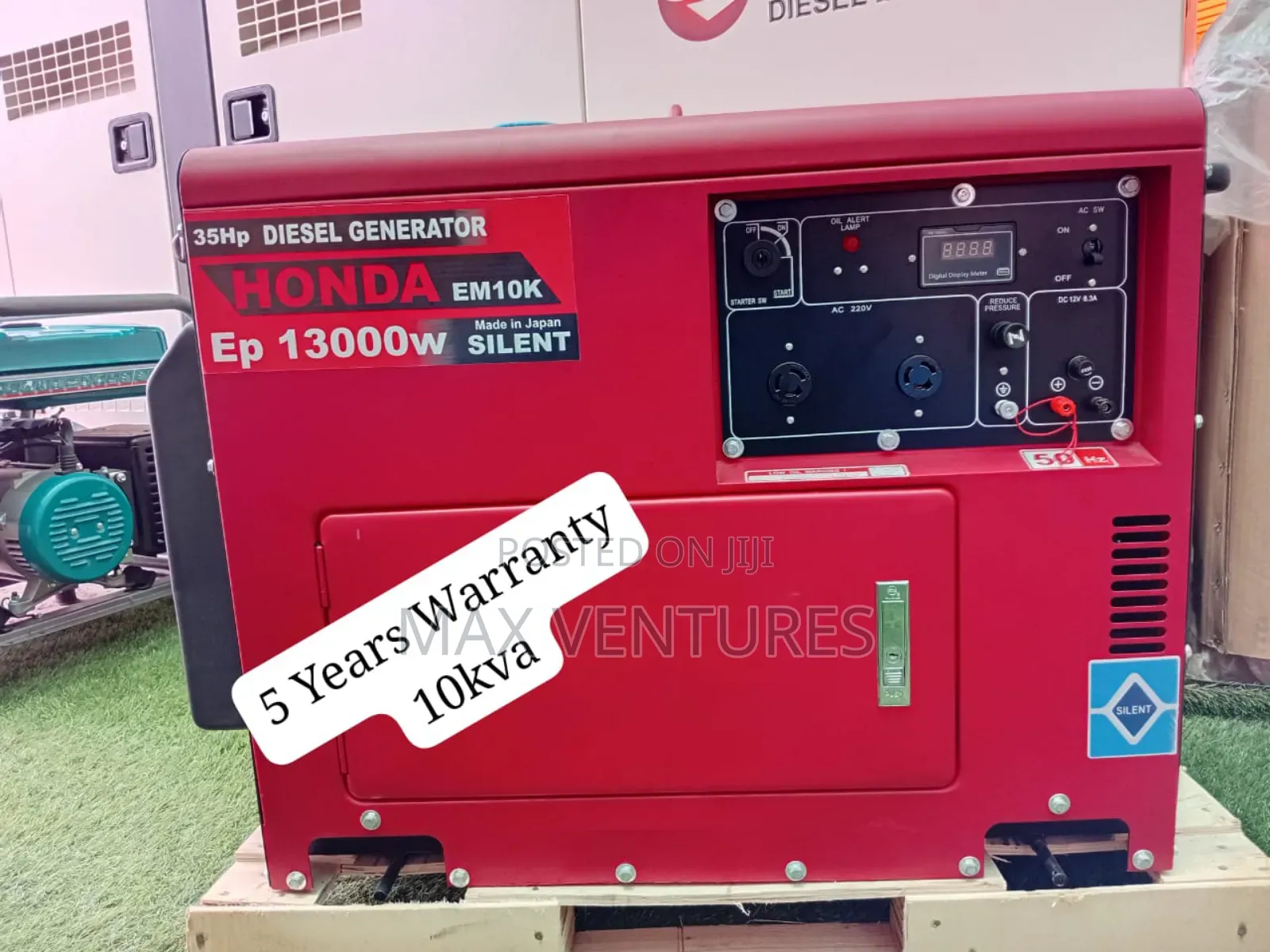 Space Saving Honda 10kva Diesel Powered Generator